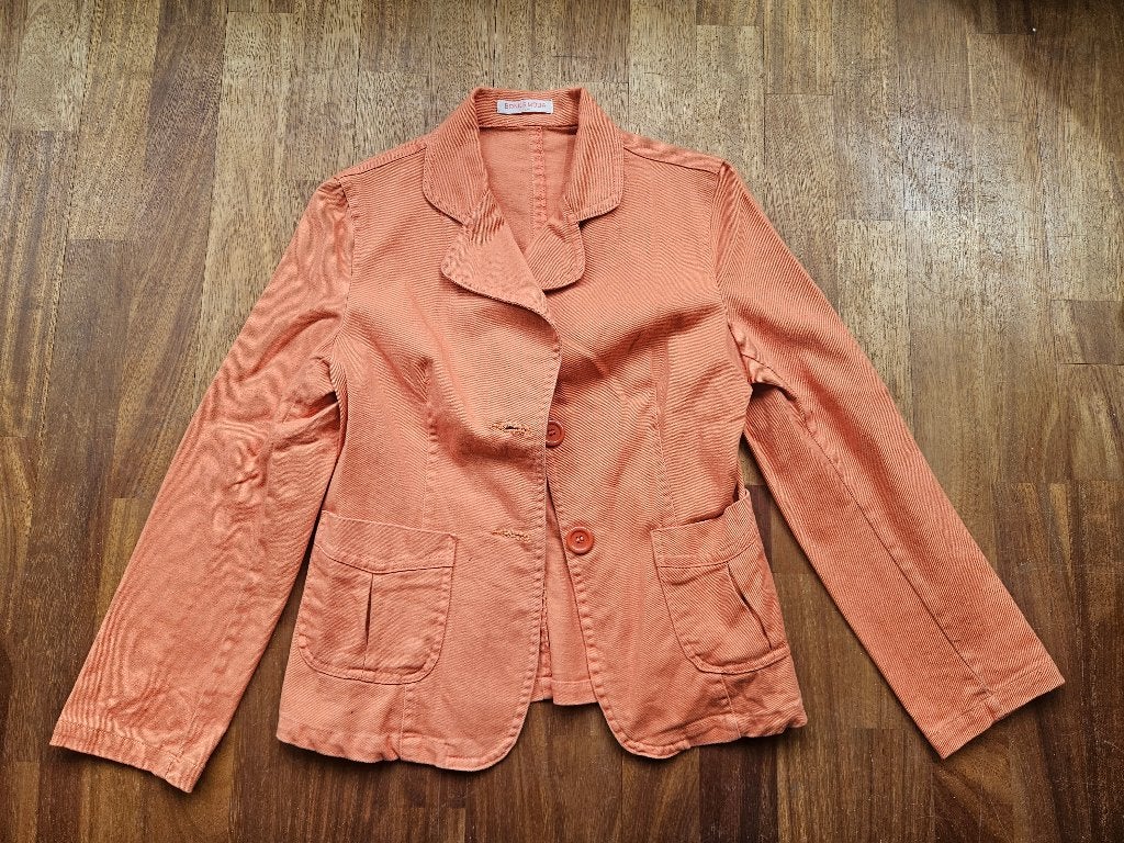 oranje blazer, Maat 38/40 (M), Oranje, Ophalen of Verzenden, Zo goed als nieuw