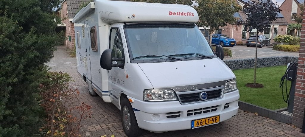 Halfintegraal Camper bj 2003 (Delhleffs T 6501), Caravans en Kamperen, Fiat, 6 tot 7 meter, Particulier, Half-integraal