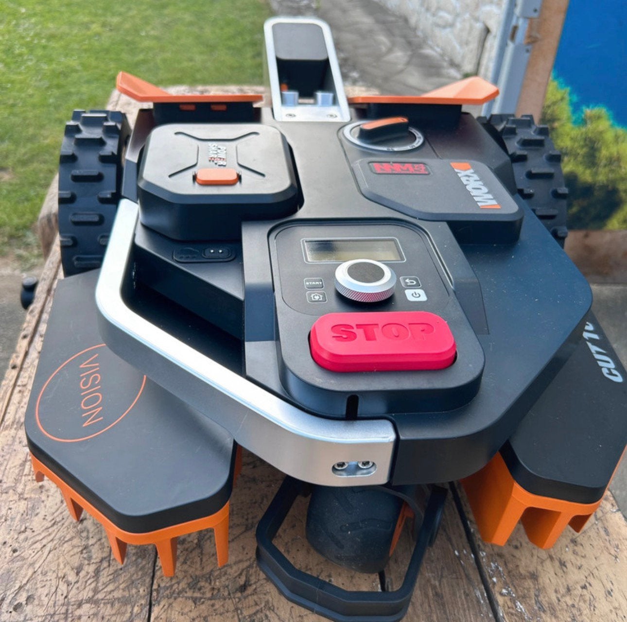 Landroid vision wr206 voor onderdelen, Ophalen, Nieuw, 20 tot 25 cm, Bestuurbaar via app