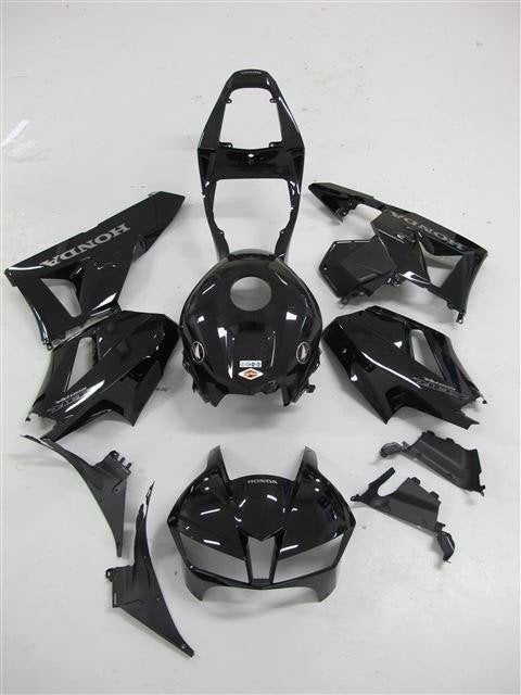 Honda 1 CBR600RR 2012 tot 2014 kappenset in het zwart en and, Ophalen of Verzenden, Gereviseerd