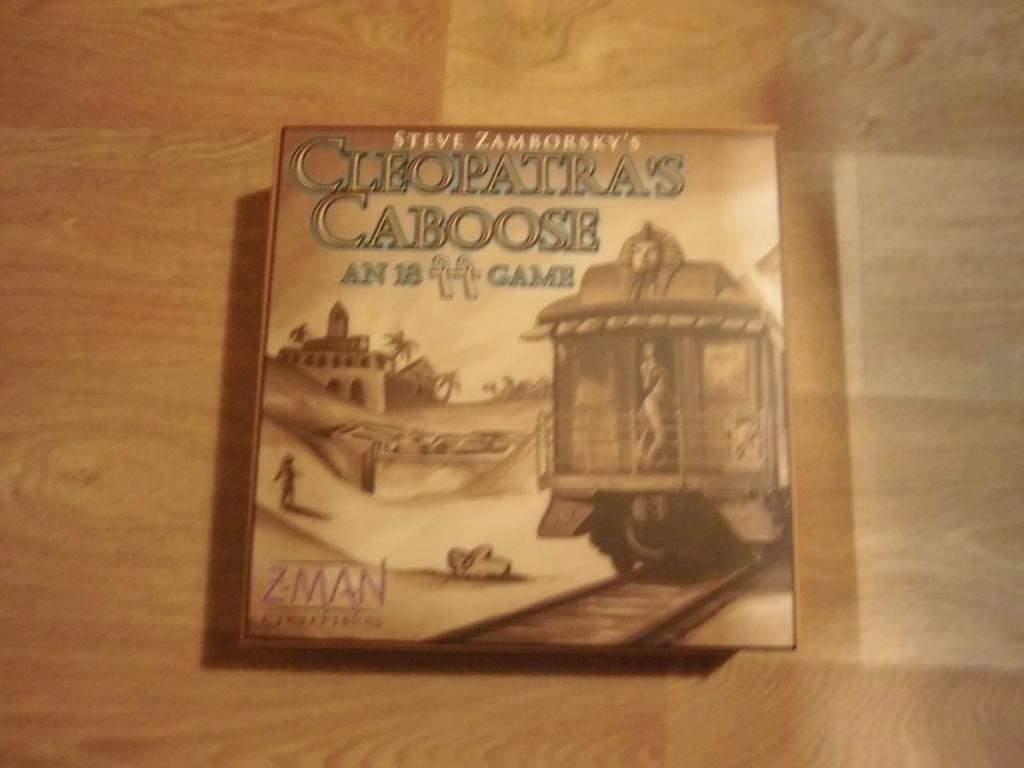bordspel van Z-man games Cleopatra's Caboose, Vijf spelers of meer, Ophalen of Verzenden, Nieuw