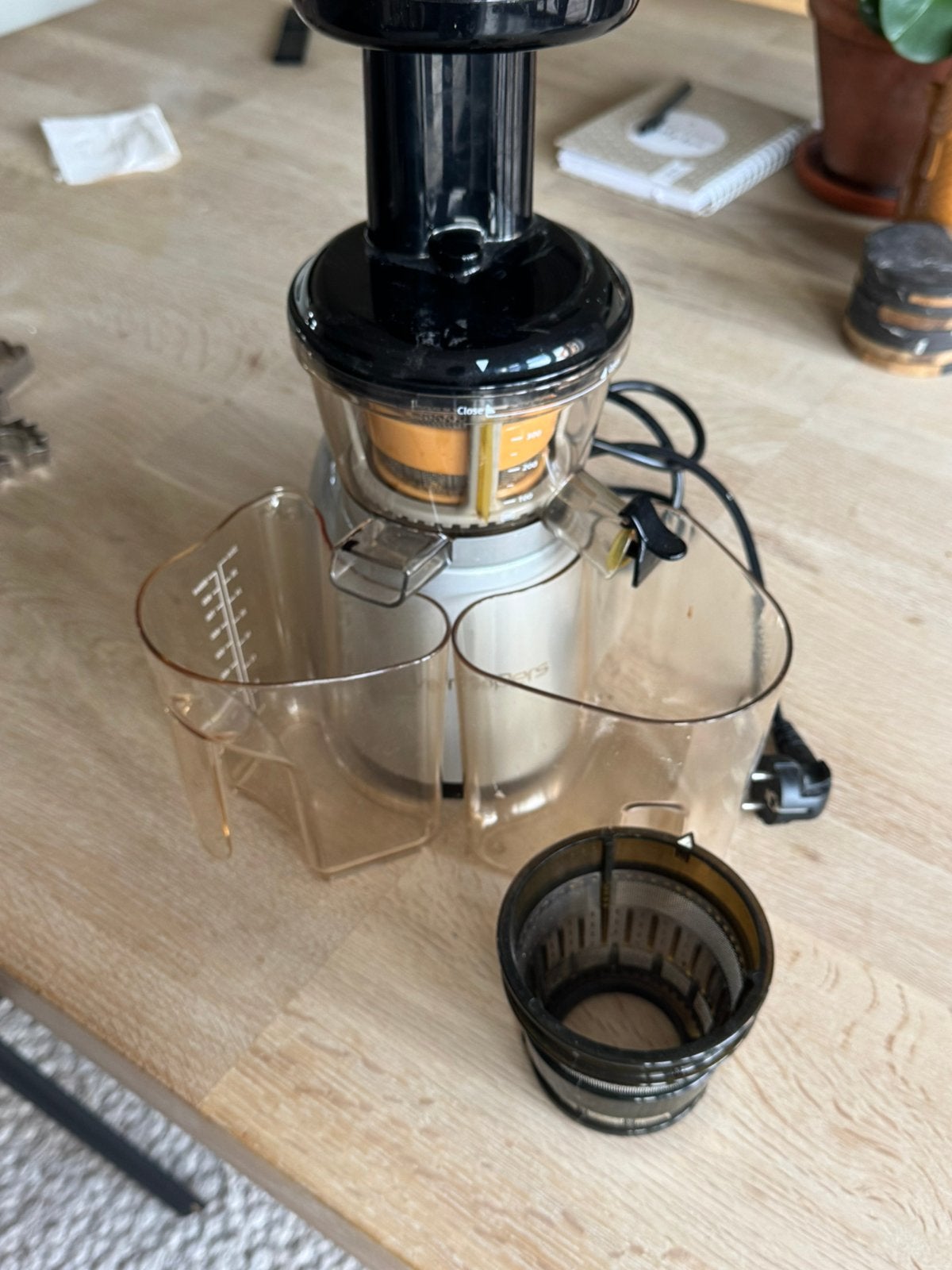Verssap pers slowjuicer, Ophalen of Verzenden, Gebruikt, Slowjuicer