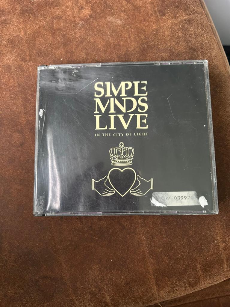 Simple Minds -  live in the city of light, Ophalen of Verzenden, Zo goed als nieuw, Poprock