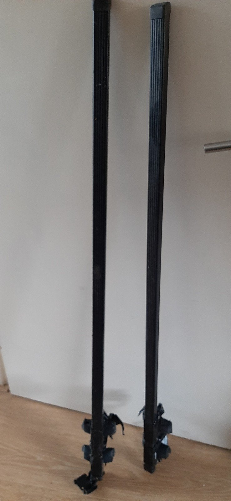 Zwarte dakdragers (2 stuks) voor Fiat Panda, Ophalen, Gebruikt