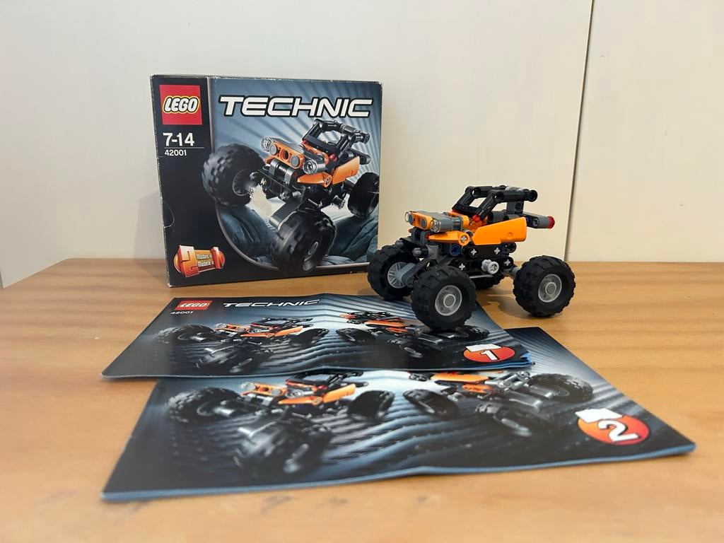 Lego Technic 42001, Kinderen en Baby's, Gebruikt, Lego, Ophalen of Verzenden, Technic