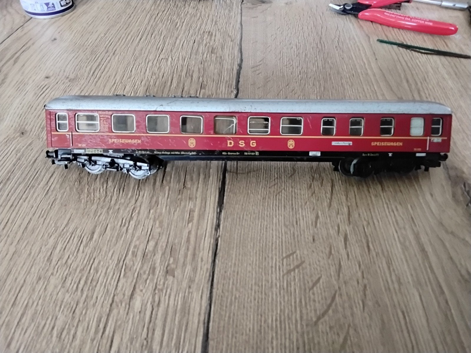 Märklin Dzug speisewagen 4024, Hobby en Vrije tijd, Wisselstroom, Gebruikt, Wagon, Ophalen of Verzenden