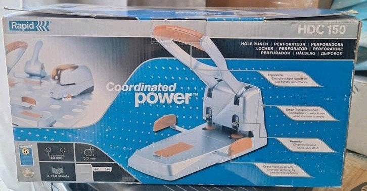 Rapid HDC150 Perforator - Zo Goed Als Nieuw in doos (NIEUW), Ophalen