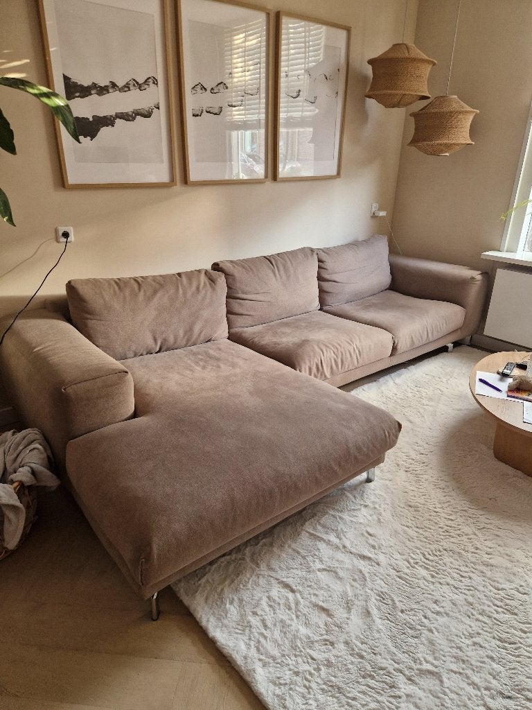 Bank, Huis en Inrichting, Ophalen, Gebruikt, 100 tot 125 cm, Hoekbank