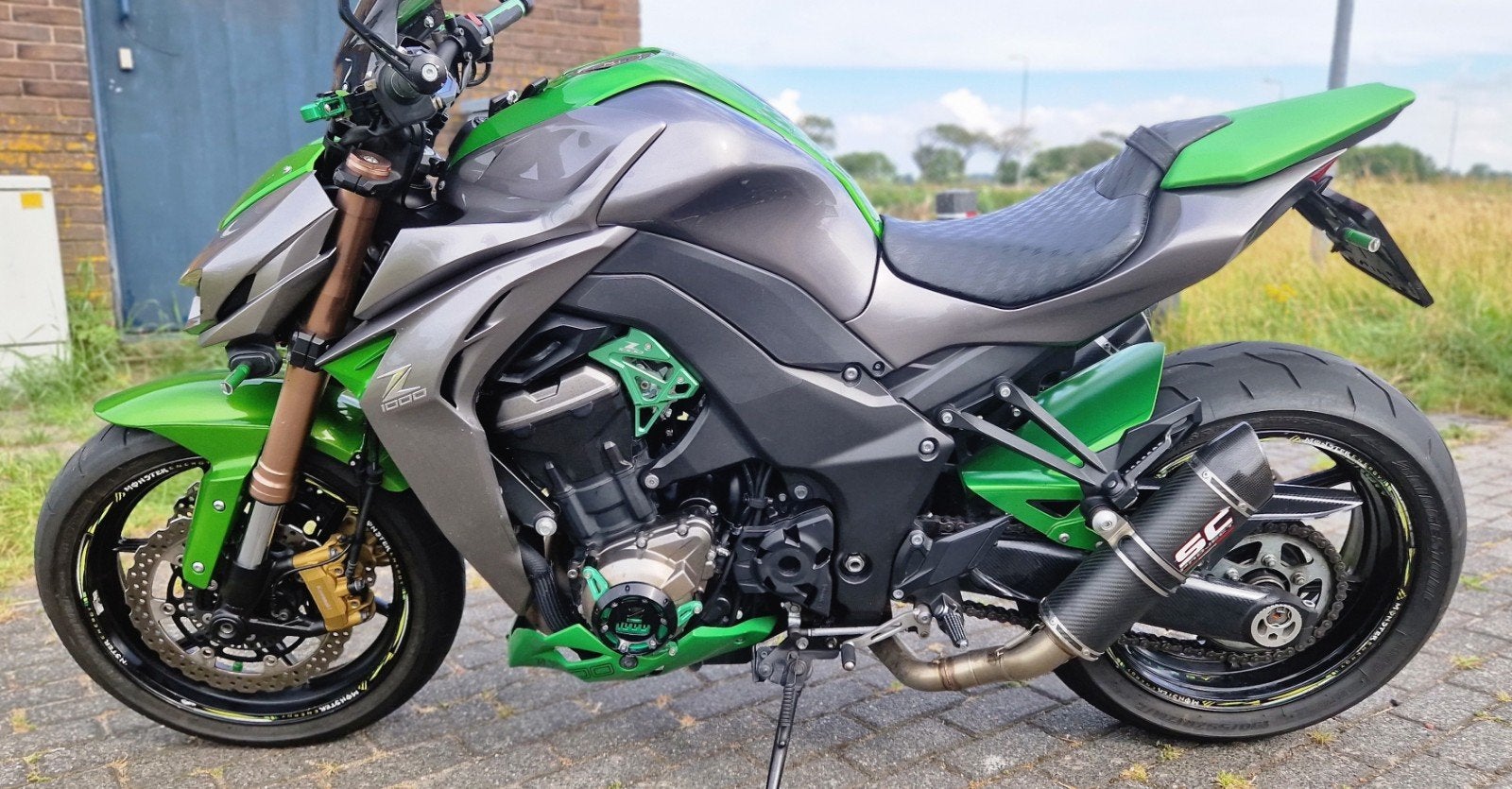 Kawasaki Z1000 ABS 2015 - Perfecte staat, SC race uitlaat, 4 cilinders, Motorrijbewijs A, Gebruikt, Particulier