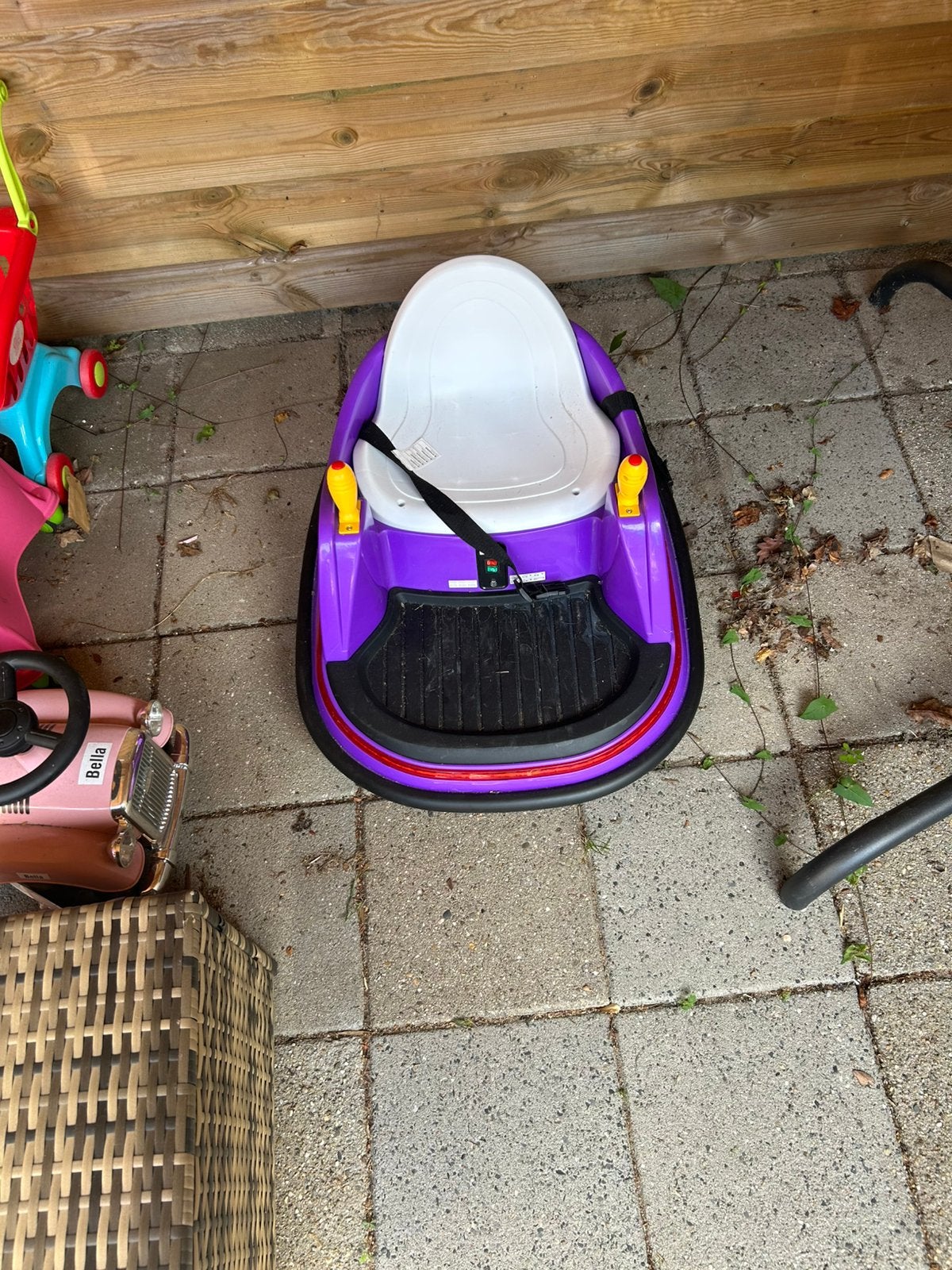 Kinder botsauto, Ophalen, Zo goed als nieuw