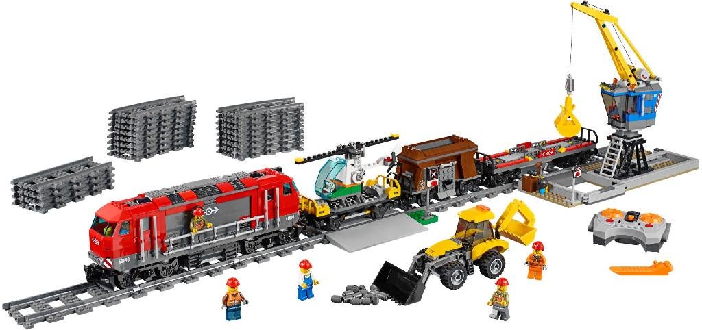 60098 - City: Heavy-Haul Train, Hello@support.lego.com, Lego, Nieuw, Ophalen of Verzenden