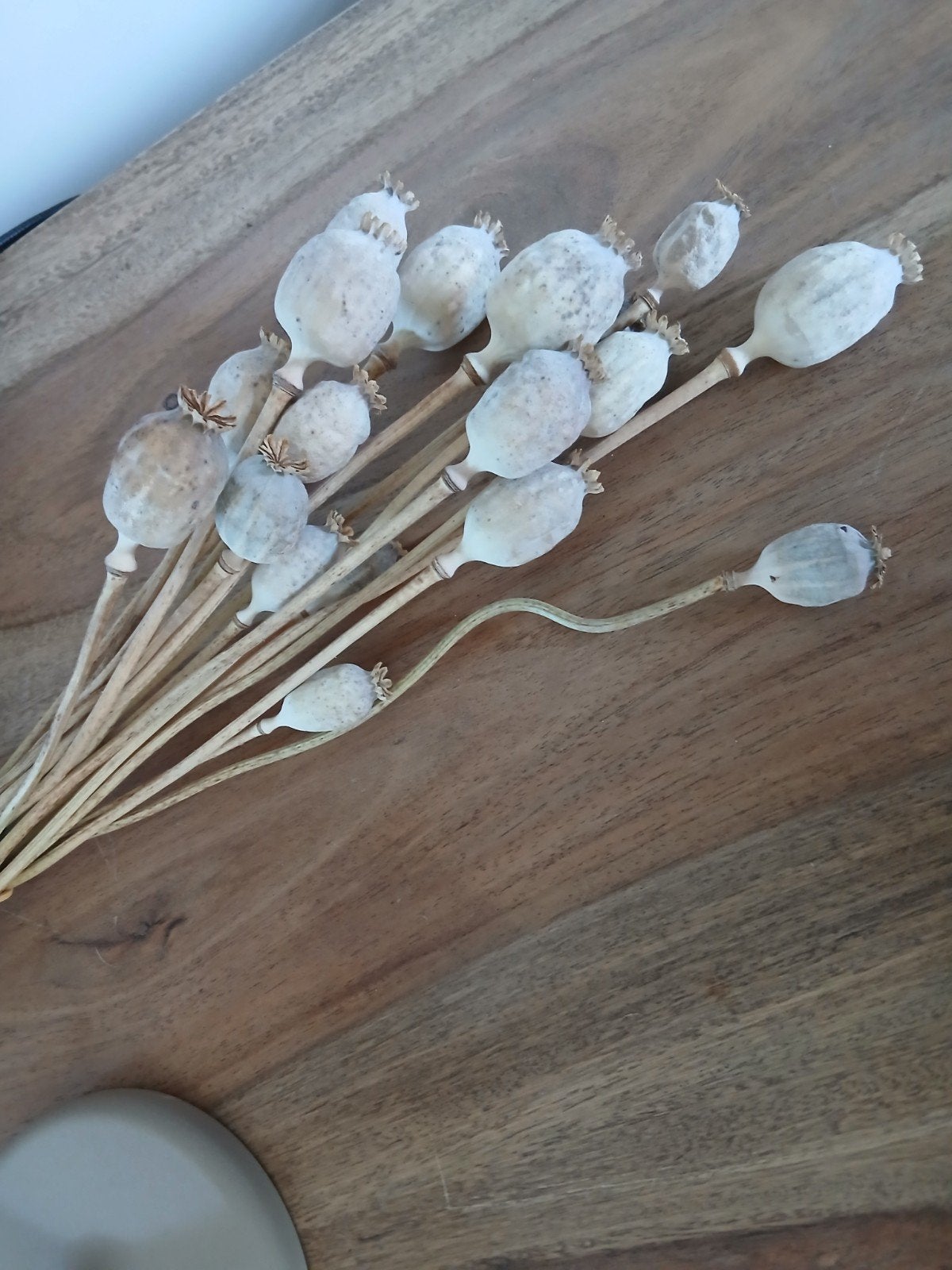 Droog bloemen, Ophalen, Zo goed als nieuw