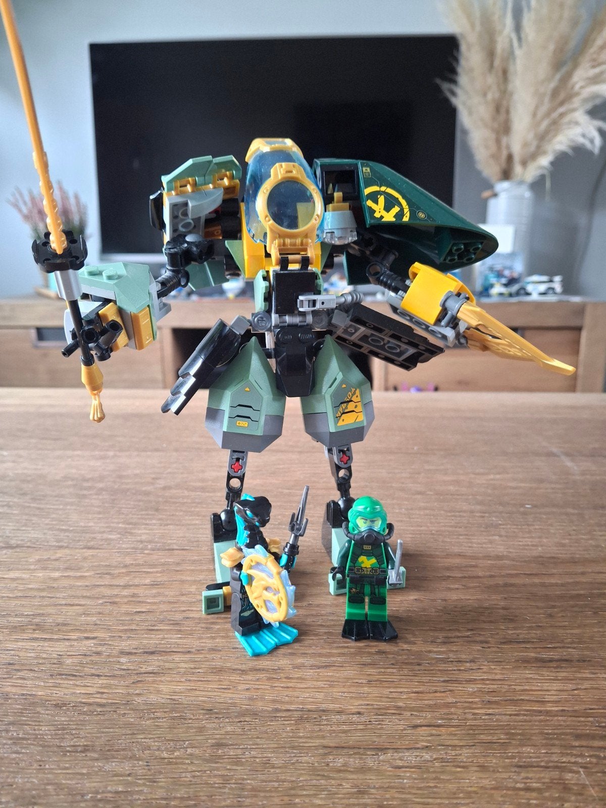 LEGO Ninjago Hydro Bounty Mecha (71750), Ophalen of Verzenden, Zo goed als nieuw