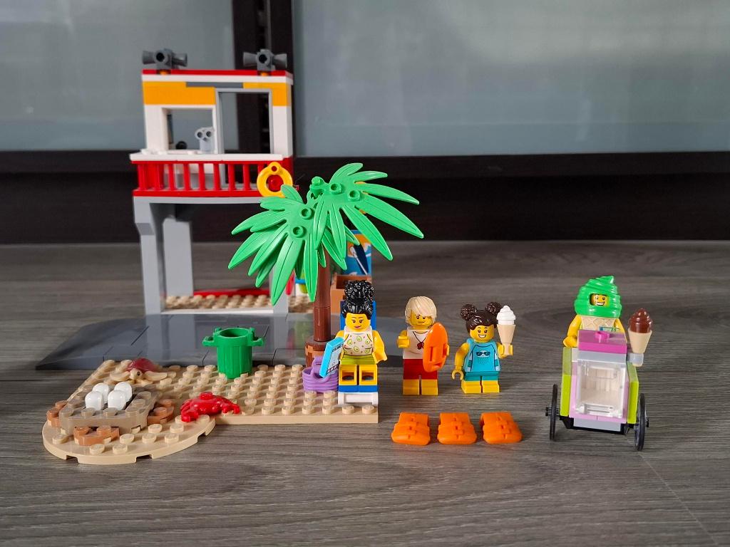 Lego City 60328 Strandwachter uitkijkpost zgan, Kinderen en Baby's, Speelgoed | Duplo en Lego, Ophalen of Verzenden, Zo goed als nieuw