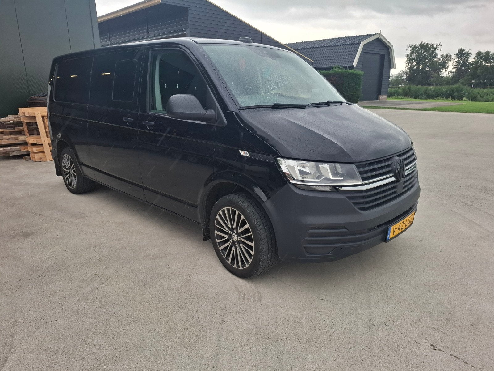 vw transporter t6.1 2020, Automaat, Stof, Zwart, Diesel