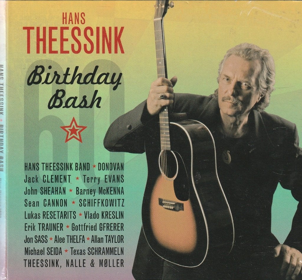 Hans Theessink Birthday  Bash  ( 2 cd set ), Cd's en Dvd's, Verzenden, Zo goed als nieuw, Jazz