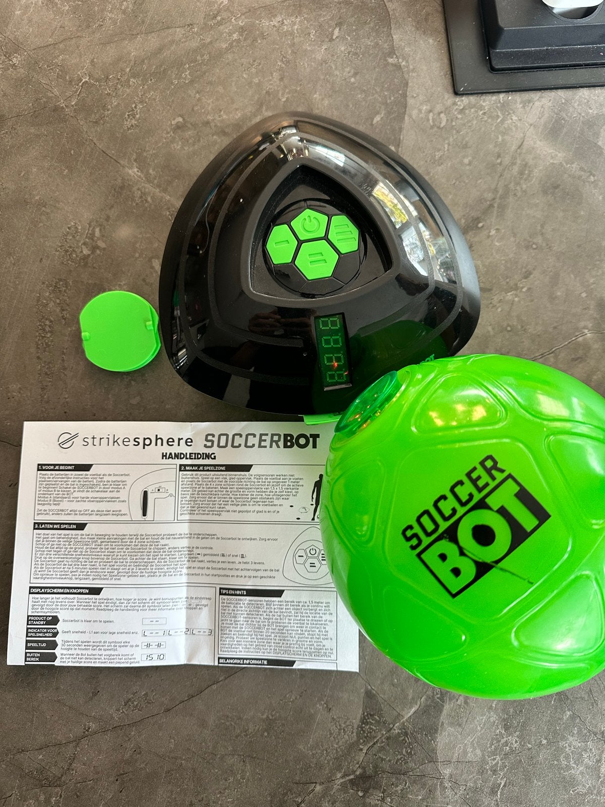 Strikessphere Soccerbot - Interactieve Voetbaltrainer, Ophalen of Verzenden, Zo goed als nieuw, Jongen of Meisje