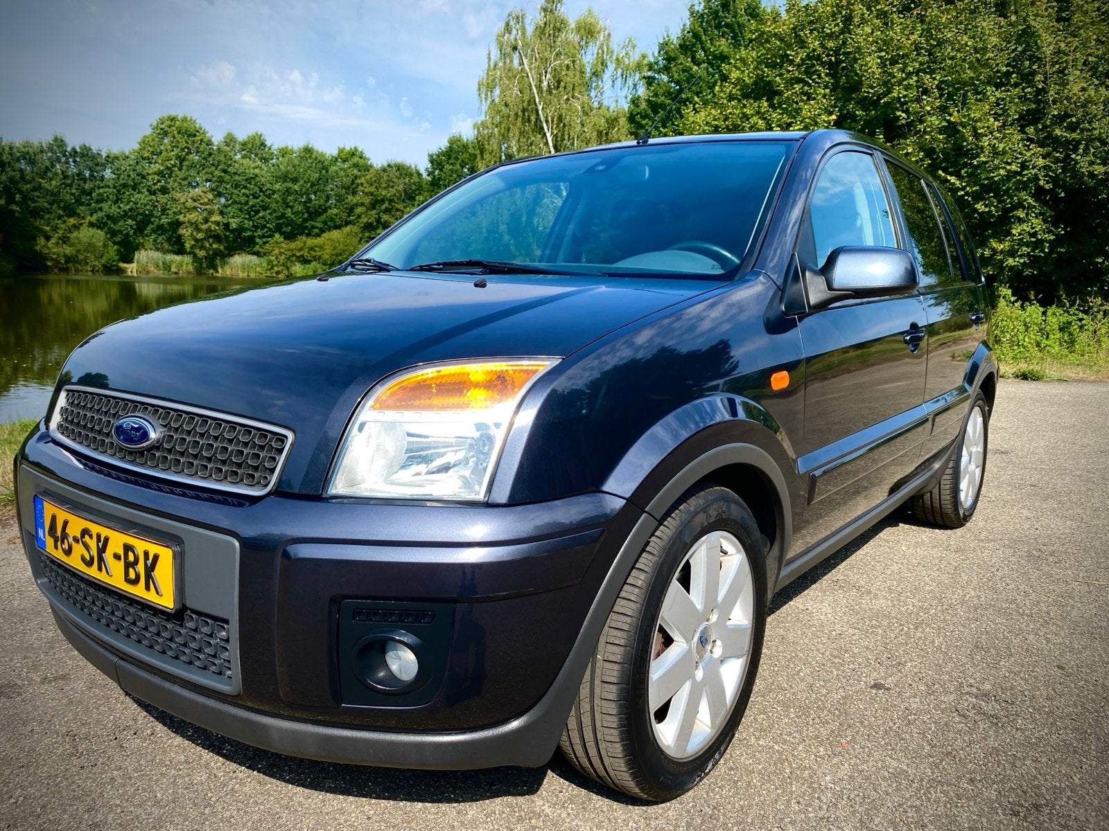 Ford Fusion 1.6 16V 2006 Grijsmetallic  !! 94.444 km’s !!, Voorwielaandrijving, 100 pk, 49 €/maand, Origineel Nederlands