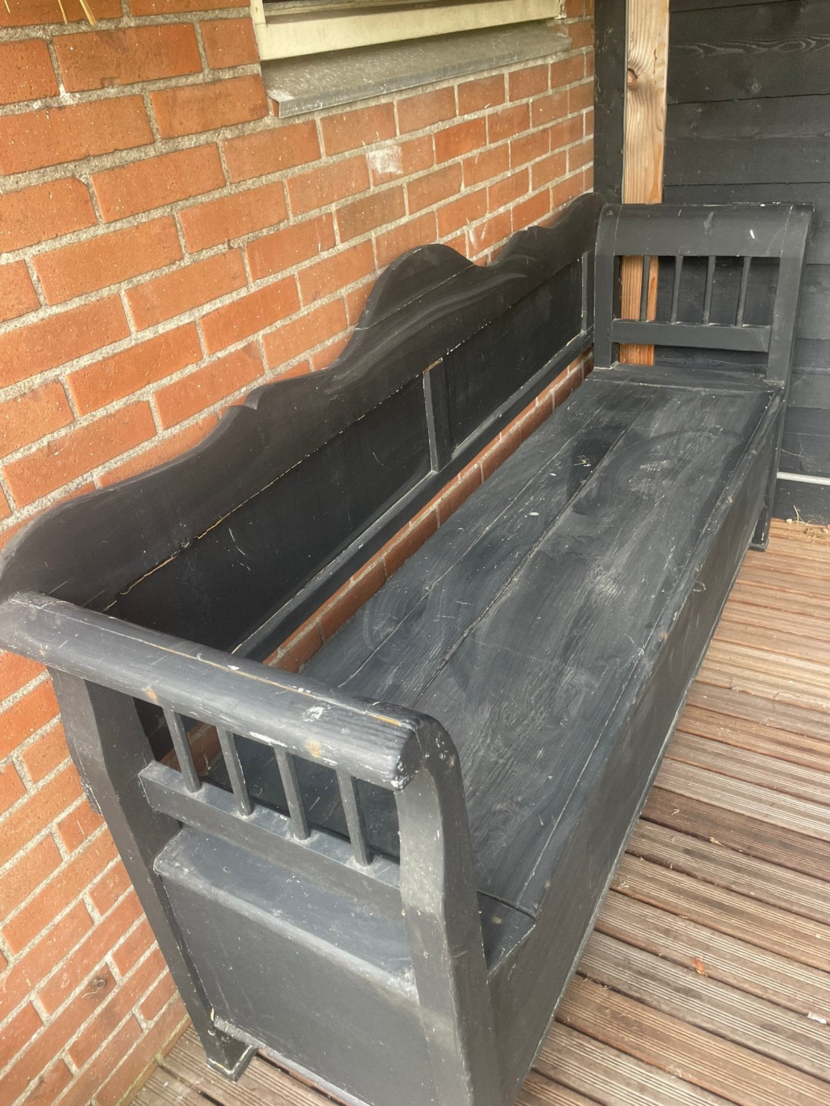 Kerkbankje, Huis en Inrichting, Ophalen of Verzenden, Minder dan 150 cm