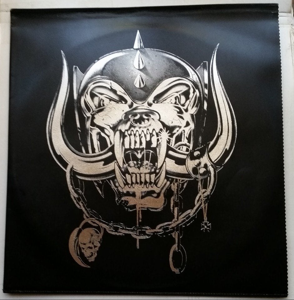 Motörhead No Remorse in Leren Hoes Zeldzaam!, Cd's en Dvd's, Vinyl | Hardrock en Metal, Ophalen of Verzenden, Zo goed als nieuw