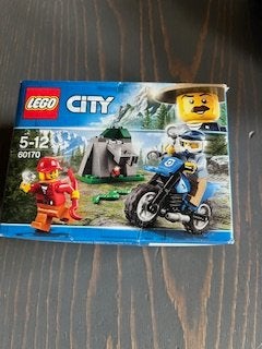 LEGO City Bergpolitie Off-road Achtervolging (60170), Ophalen, City, Compleet, Lego
