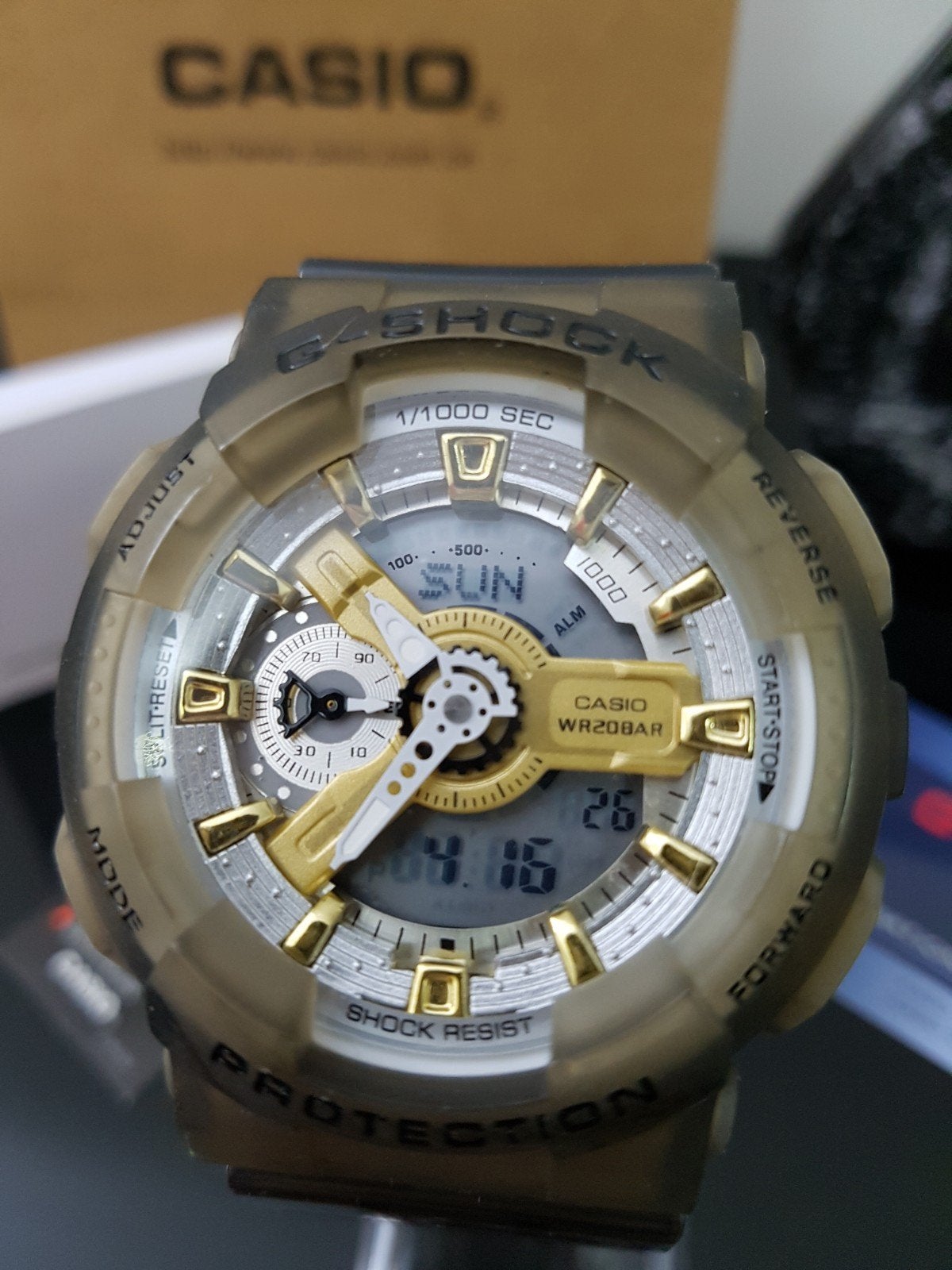 G-Shock GA-110CS-4A, Ophalen of Verzenden, Nieuw, Groen, Casio G-Shock