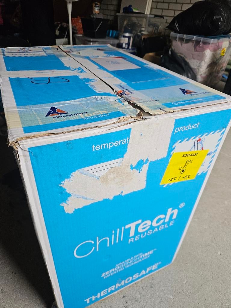ChillTech Reusable Thermosafe Koelbox - Nieuw in doos, Zonder vriesvak, Nieuw, Ophalen of Verzenden, Minder dan 75 liter