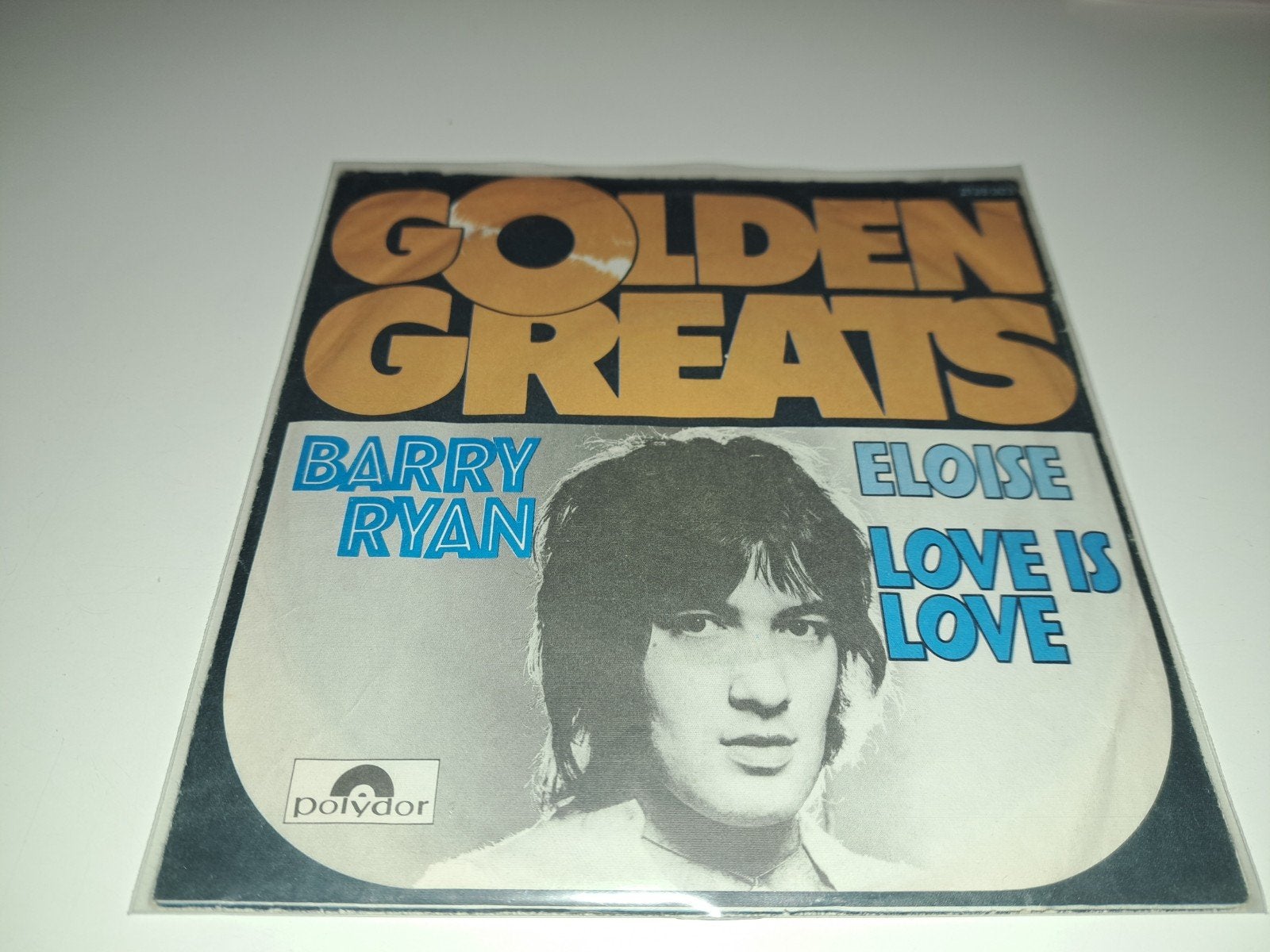 7" Barry Ryan : Eloise / Love is love, Cd's en Dvd's, Verzenden, Gebruikt, Pop