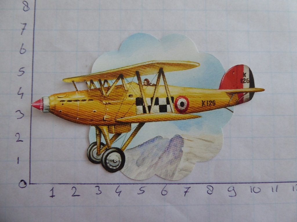 nr. 392 - uitgeknipt 3d plaatje, Hobby en Vrije tijd, Ophalen of Verzenden, Nieuw, Overige thema's, Knipvel
