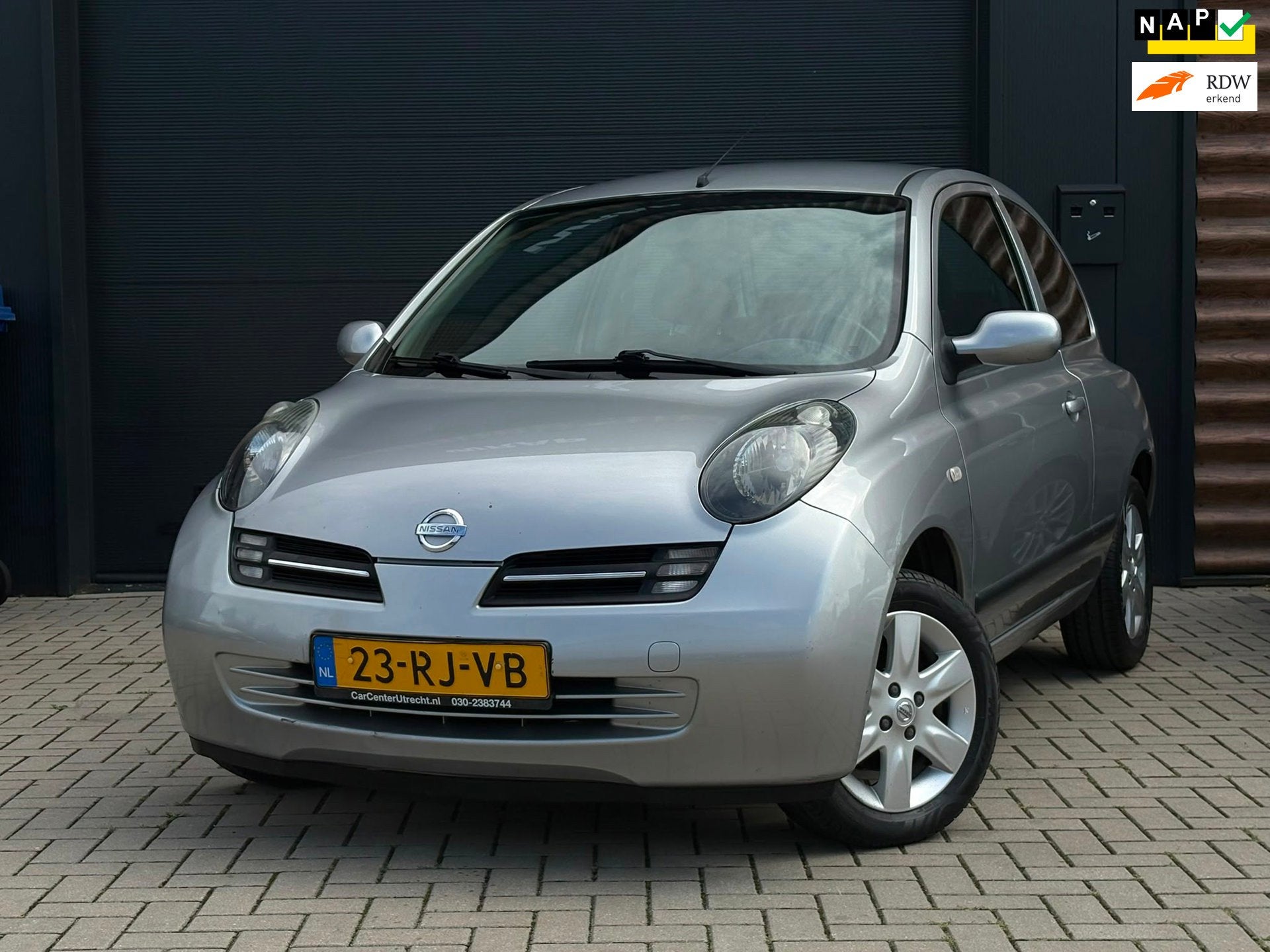 Nissan Micra 1.2 Forza nederlands geleverd met airco, Auto's, Voorwielaandrijving, Gebruikt, 31 €/maand, 4 cilinders