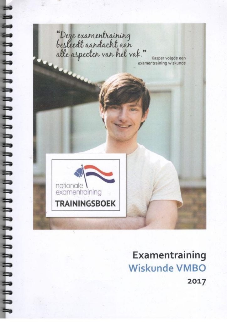 Examentraining wiskunde vmbo 2017., Ophalen of Verzenden, Zo goed als nieuw, Overige niveaus, Nederlands