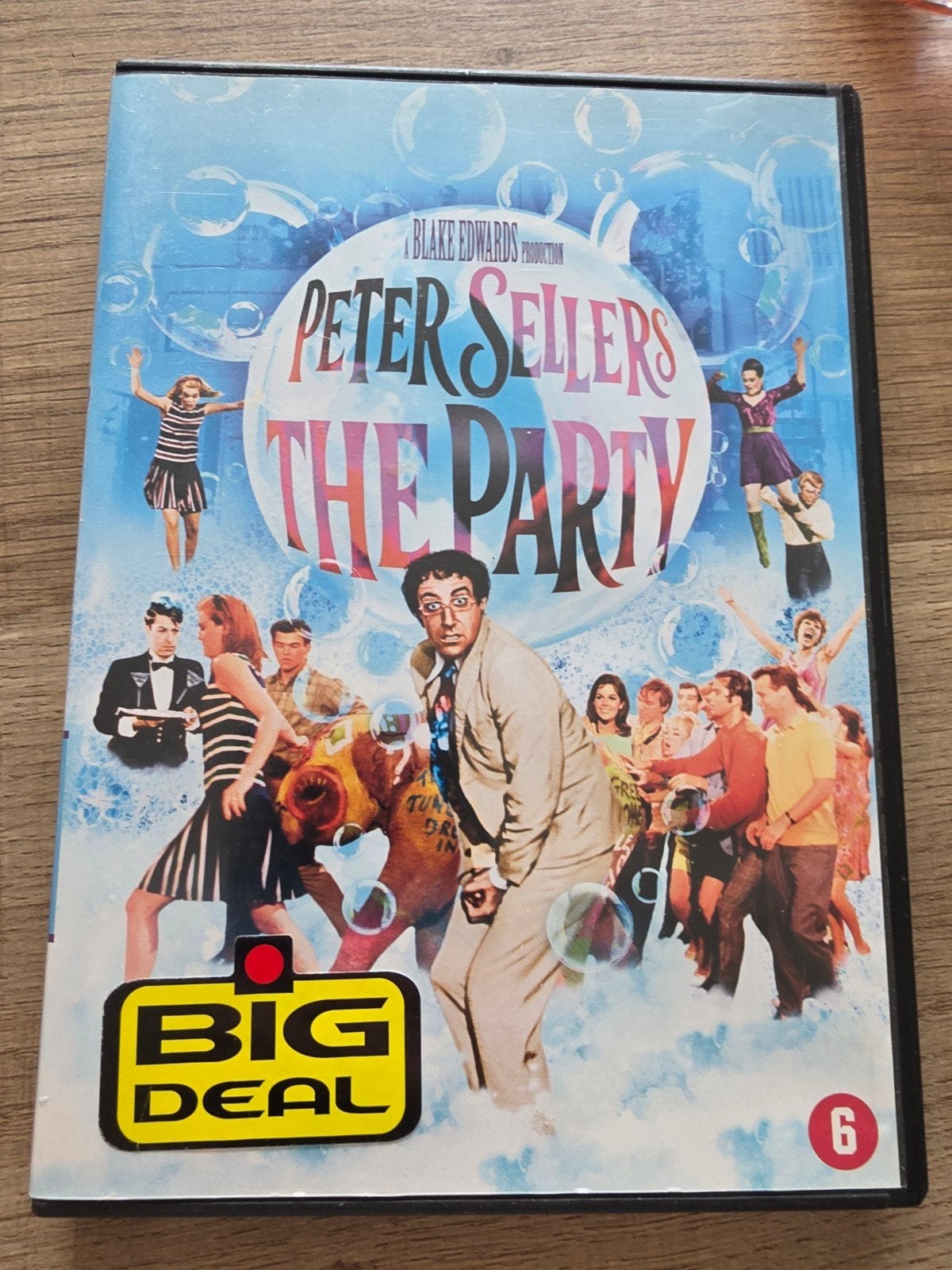 Peter sellers the party , 1966, Alle leeftijden, Ophalen of Verzenden, Zo goed als nieuw