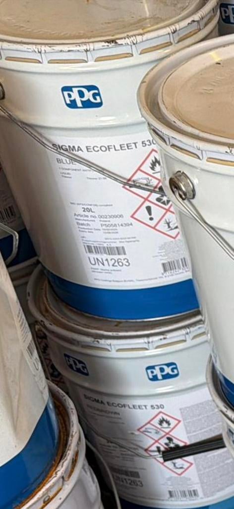 Sigma ecofleet 530 antifouling 5 liter blauw, Ophalen, Nieuw, Verven