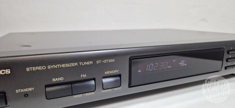 Technics ST-GT350 Tuner | Radio | FM | AM | 6 Mnd Garantie, Audio, Tv en Foto, Tuners, Ophalen of Verzenden, Refurbished