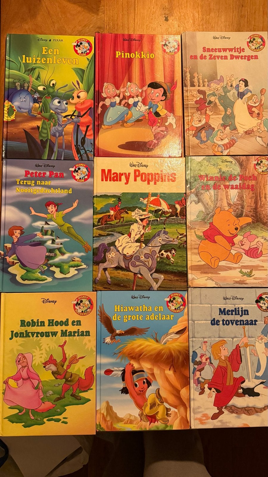 Disney Boekenclub Collectie - 9 Klassieke Verhalen, Ophalen of Verzenden, Gelezen, Sprookjes