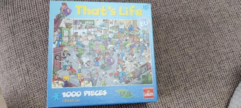 Puzzel Goliath, Hobby en Vrije tijd, Ophalen, 500 t/m 1500 stukjes, Zo goed als nieuw, Legpuzzel