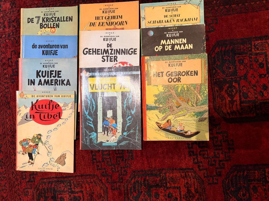 Kuifje tijdschrift, Meerdere stripboeken, Ophalen, Gelezen