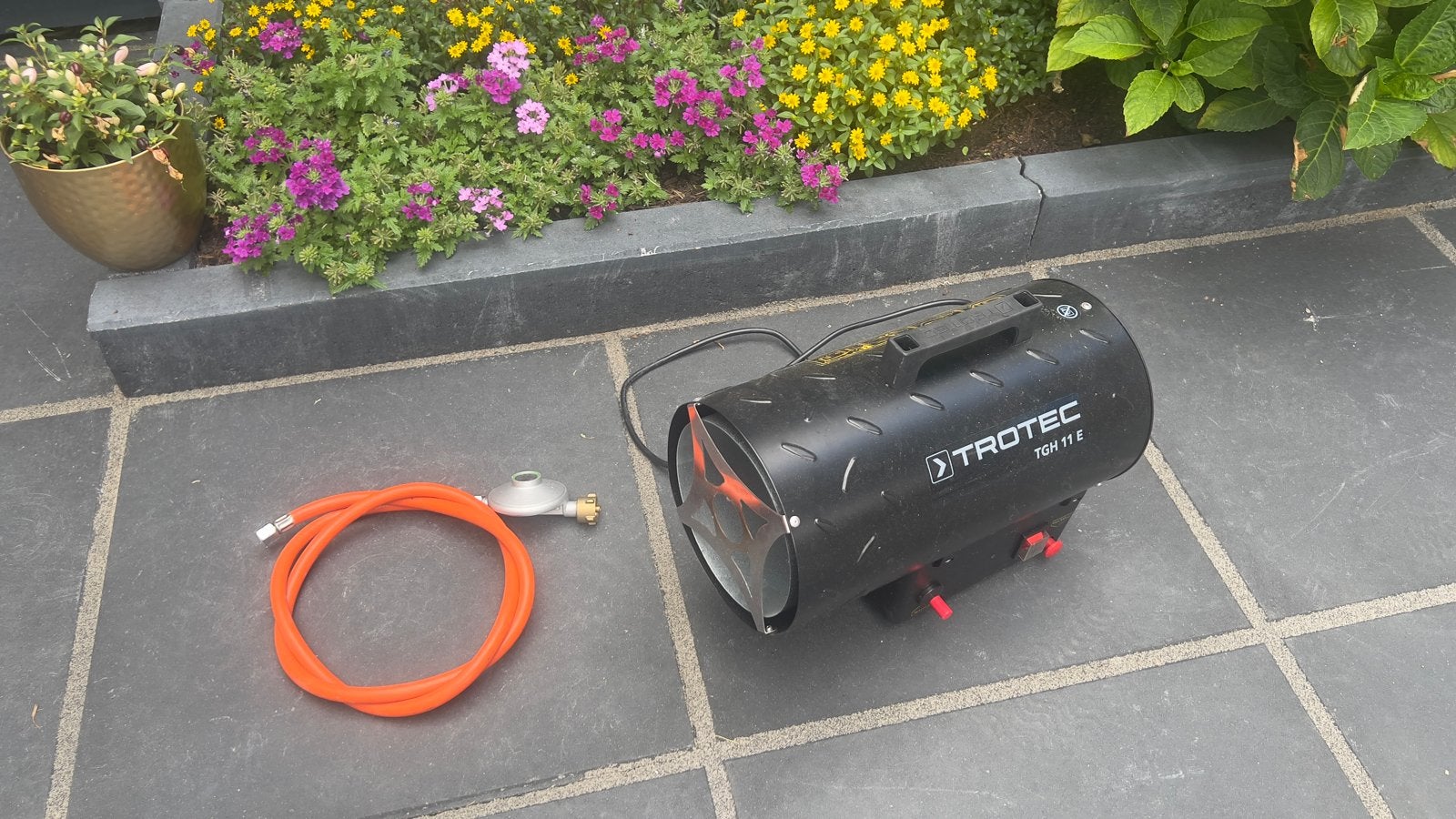 Trotec TGH 11 E gaskachel - Zo goed als nieuw, Doe-het-zelf en Verbouw, Verwarming en Radiatoren, Ophalen, 30 tot 80 cm, Kachel