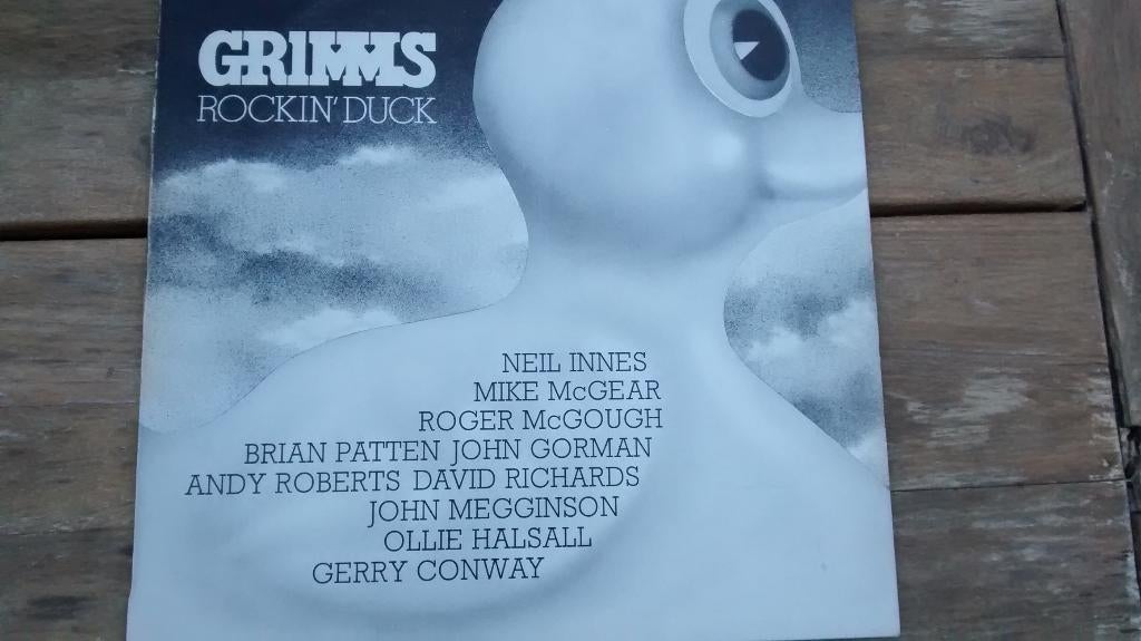 LP - Grimms - Rockin' duck, Ophalen of Verzenden, 12 inch, Poprock, 1970 - 1979