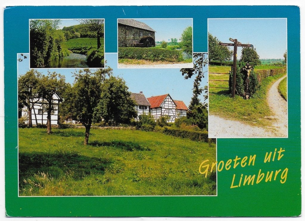 Omgeving Epen Limburg Gelopen Ansichtkaart ( B6172 ), Verzamelen, Ophalen of Verzenden, 1980 tot heden, Gelopen, Limburg