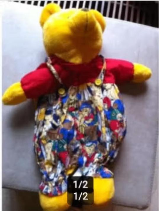 Peuter rugzak Winnie de Pooh lengte 50cm, 40 cm of meer, Ophalen of Verzenden, Zo goed als nieuw, Overige merken