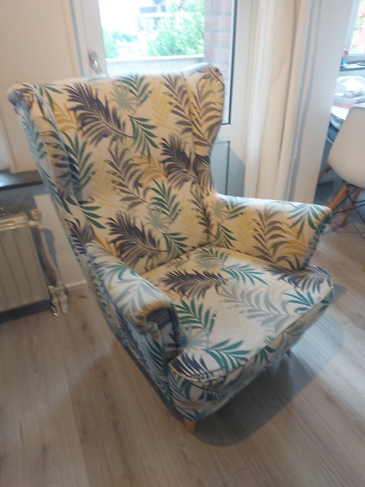 IKEA strandmom, huisdiervrij, kussen net gewassen, Huis en Inrichting, Ophalen, Gebruikt, 75 tot 100 cm, Comfortabel