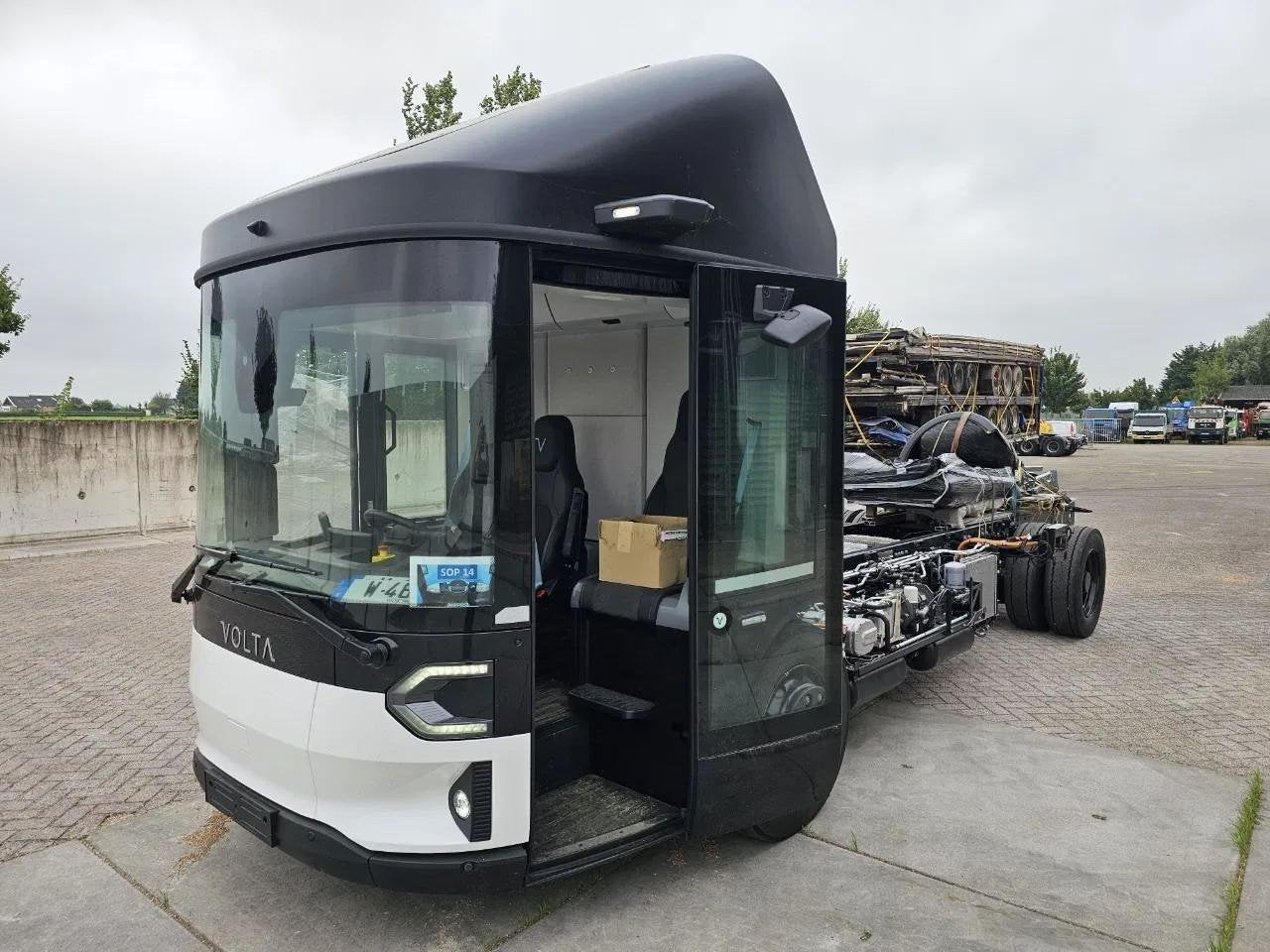 Volta FULL ELEKTRIC Volta ZERO elektrische chassis cabine 20, Overige merken, Achterwielaandrijving, Zwart, Te koop