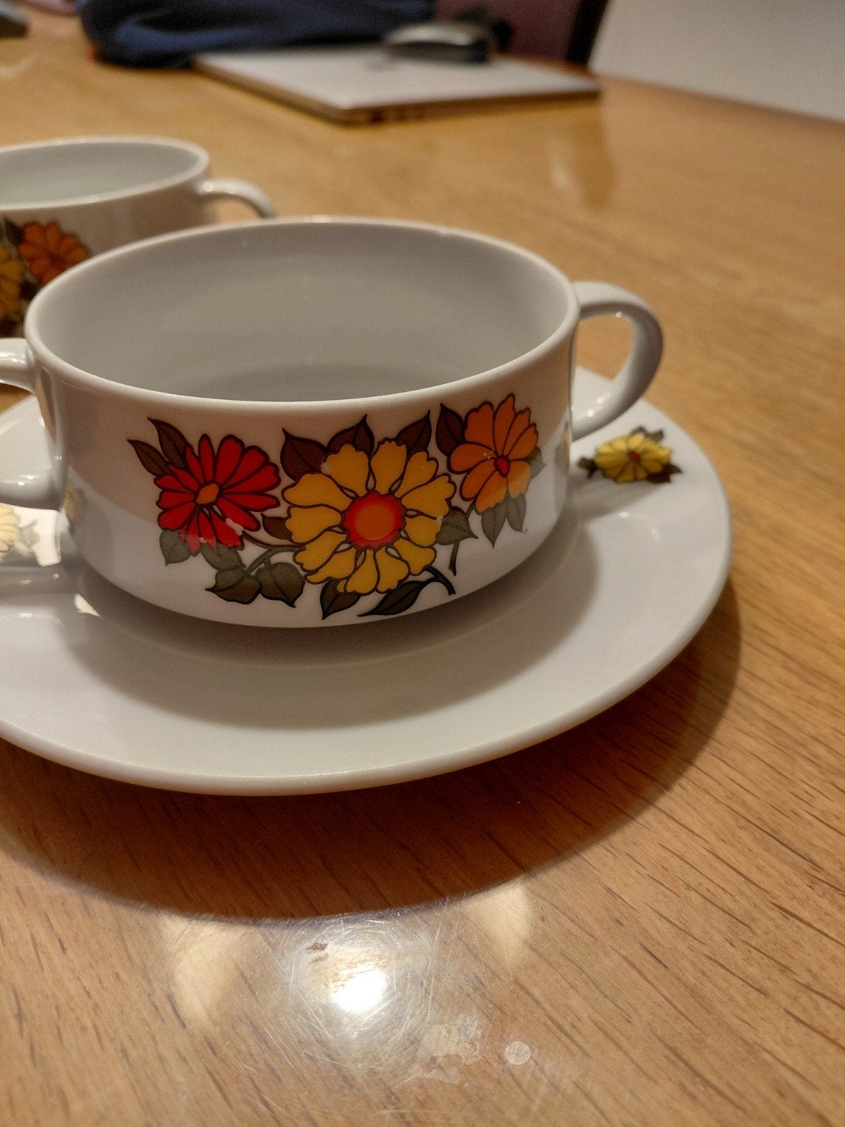 Vintage Suisse Langenthal Soepkommen Schotels Jaren 70 Retro, Ophalen of Verzenden