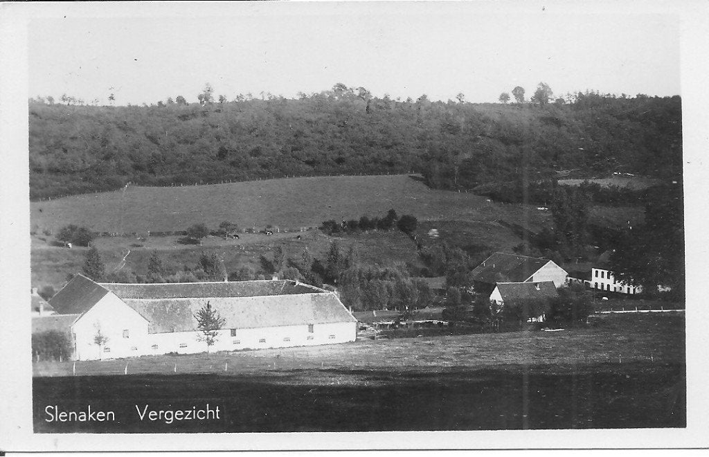 Oude Ansichtkaart Slenaken Vergezicht - Echt Fotografie, Verzamelen, Ansichtkaarten | Nederland, Ophalen of Verzenden, 1960 tot 1980
