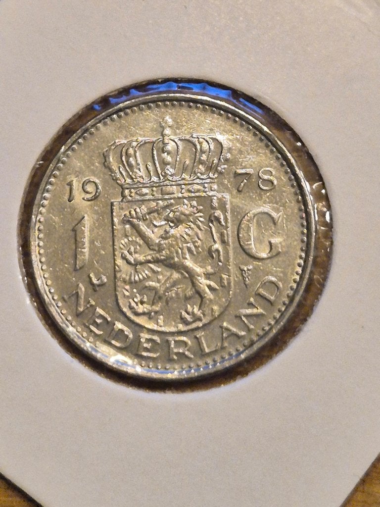 Nederland - 1 Gulden 1978, Postzegels en Munten, Munten | Nederland, Verzenden, Koningin Juliana, 1 gulden, Losse munt