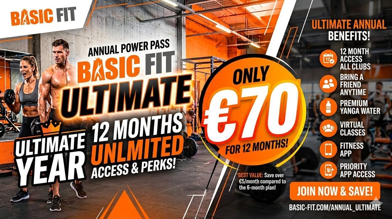 1 year ultimate BASIC fit 5* full waranyy, Sport en Fitness, Fitnessmaterialen, Ophalen of Verzenden, Nieuw, Overige typen