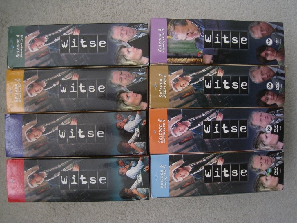 DVD box Witse alle 9 seizoenen, Vanaf 12 jaar, Ophalen of Verzenden, Zo goed als nieuw, Maffia en Misdaad