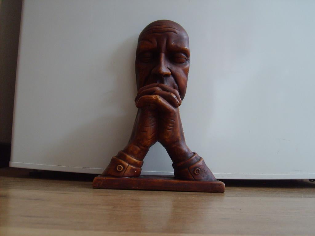 sculptuur / buste, Antiek en Kunst, Buste, Handgemaakt, Ophalen of Verzenden, 20 - 50 cm