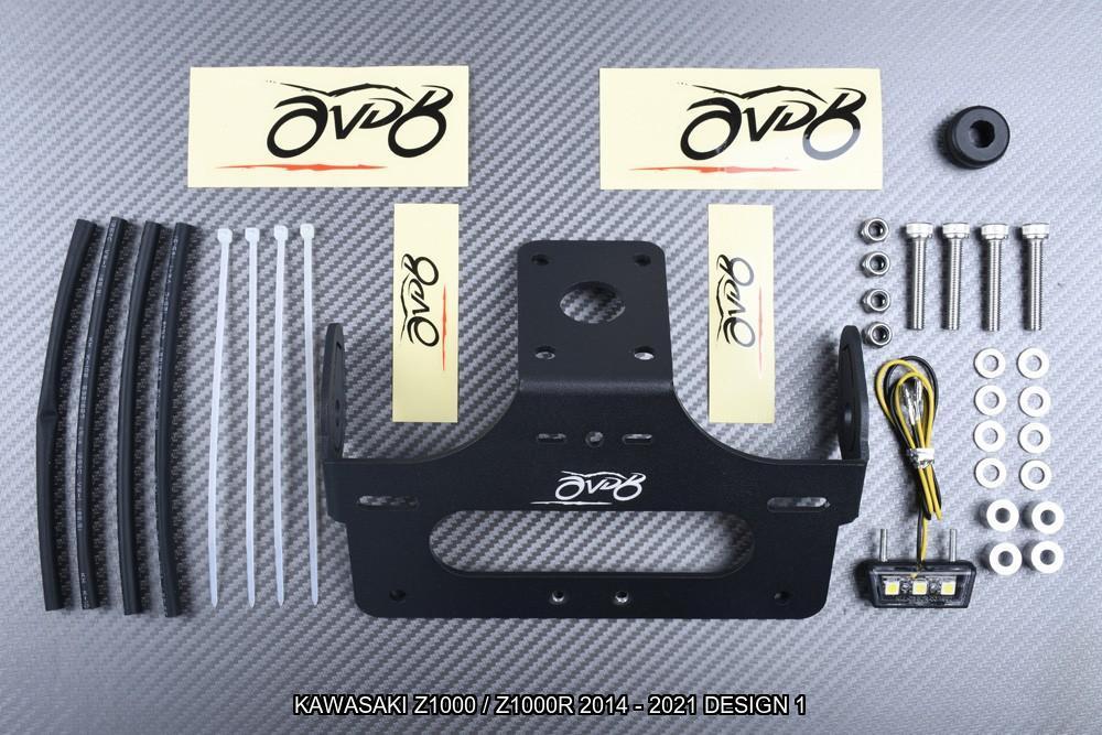 Korte Kentekenplaathouder KAWASAKI Z1000 Z1000R 2014 - 2021, Motoren, Ophalen of Verzenden, Nieuw